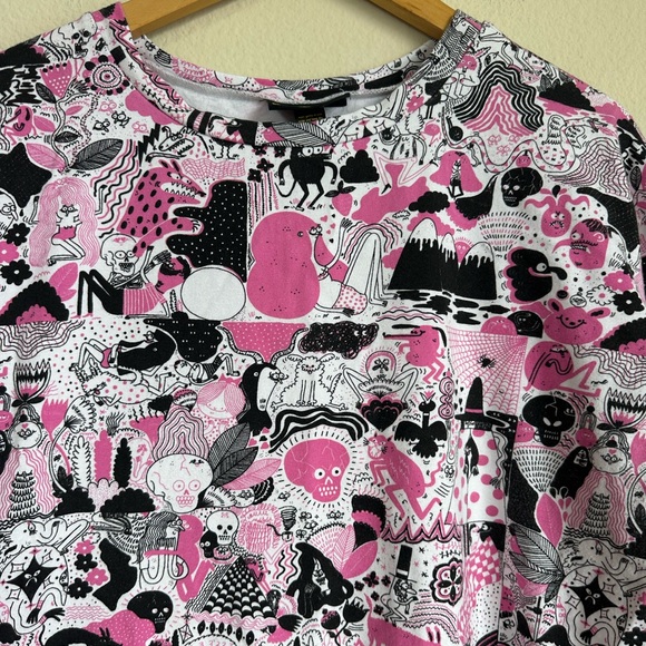 NooWorks Howell Print T-Shirt Dress - Picture 8 of 14